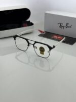 Rayban 04 black transparent plano - Image 2