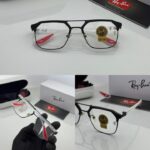 Rayban 04 black transparent plano - Image 3