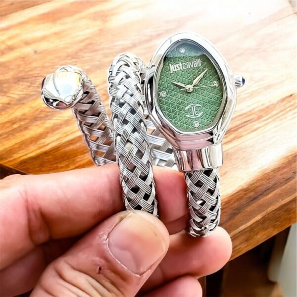 JUST_CAVALI_SILVER-GREEN