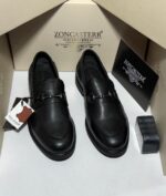 Zoncaster 100% Geniune Leather 132 Black Loafer