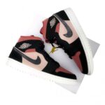 Nikee Air Jordan 1 Mid Dusty Pink 395 - Image 2