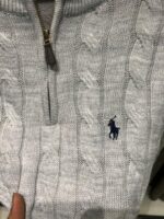 RALPH LAUUREN IMPORTED TRENDING SWEATER GREY - Image 3