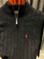 RALPH LAUUREN IMPORTED TRENDING SWEATER NAVY BLUE - Image 3