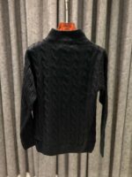 RALPH LAUUREN IMPORTED TRENDING SWEATER NAVY BLUE - Image 5