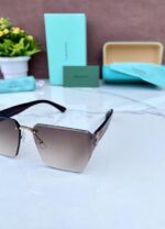 TIFFNANY & CO. 9138 LUXURY EDITION GOLD BROWN SHADED GLASSES - Image 8