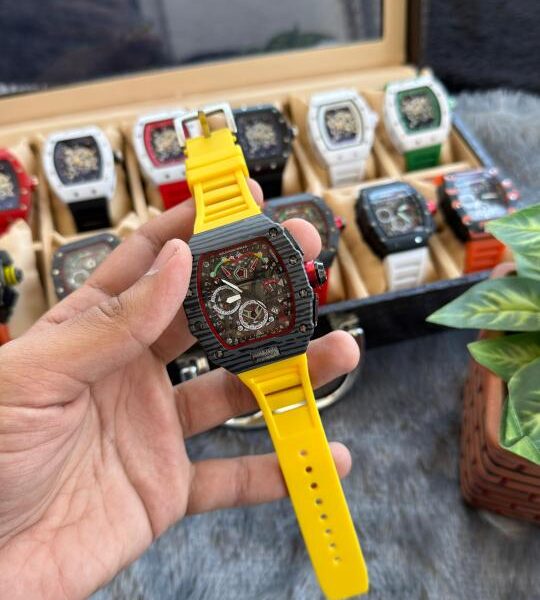 Richard Mille Mclaren Carbon Fibre All Working W252