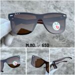 RAYBAN 650 POLORIZED MATT BROWN OFFICIAL MODEL - Image 2