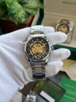 Role_x Skeleton Gold Silver Diamond Automatic