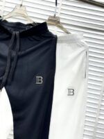 Balmai n Paris White Imported Premium Track Suit With Brand Carry Bag F2573-WH - Image 3