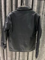 C-alvin K-lein IMPORTED STORE ARTICLE JACKET BLACK LEATHER - Image 7