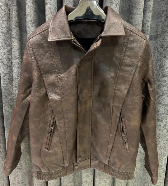 STORE ARTICLE IMPORTED JACKET LEATHER BROWN