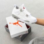 Nik.e Air Jordan Retro 4 Oreo Semi Ua - Image 4