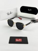 Rayban gold_black 3674