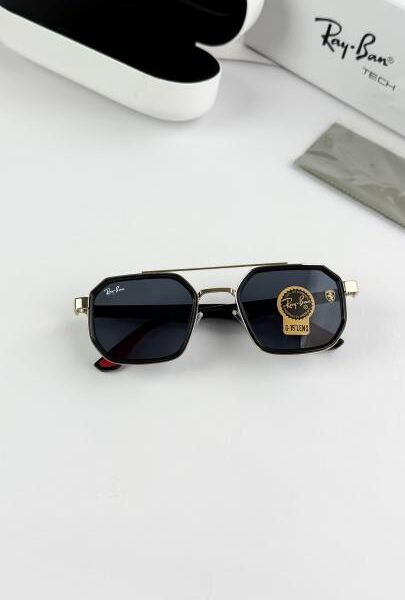 RAYBAN GOLD BLACK 09